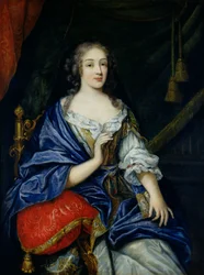 Porträt von Francoise-Louise de la Baume le Blanc (1644-1710) Herzogin von Vaujour, genannt Mademoiselle de la Valliere